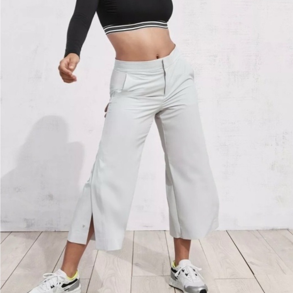 Athleta Tribeca Crop Pant, Tern Grey Women’s Size 2 - Picture 2 of 8